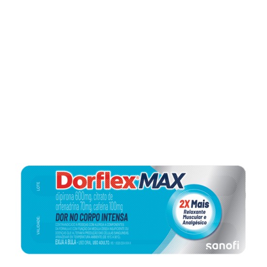 DORFLEX MAX C/4 COMPRIMIDOS