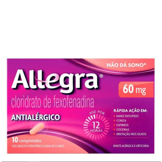 ALLEGRA D COM 10 CAPSULAS