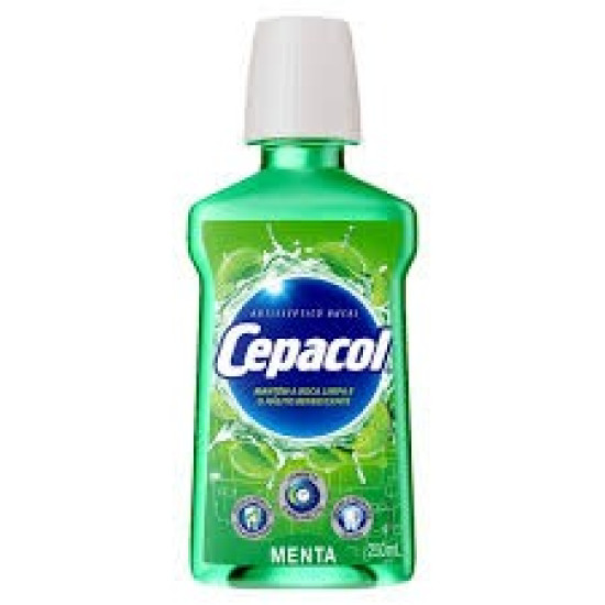 ANTISSEPTICO BUCAL CEPACOL MENTA 250ML