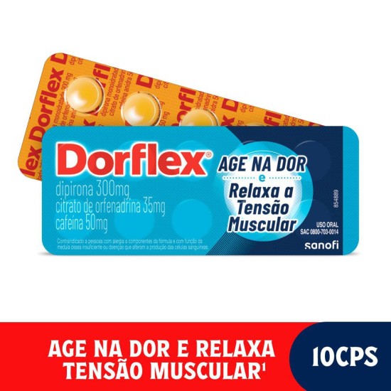 DORFLEX ENV C/10 COMPRIMIDOS