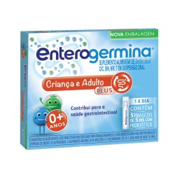 ENTEROGERMINA PLUS 5ML C/5 FLACONETES