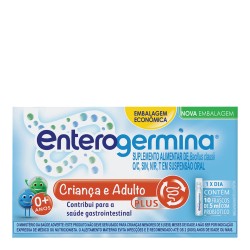 ENTEROGERMINA PLUS 5ML C/10 FLACONTES