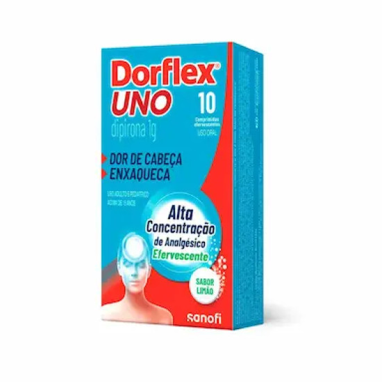DORFLEX UNO 1G COM 10 CAPSULAS EFV