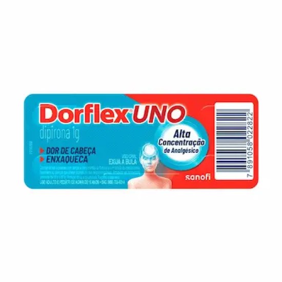 DORFLEX UNO 1G C/4 COMPRIMIDOS