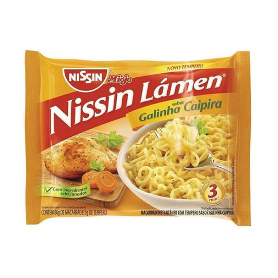 MACARRAO INS NISSIN LAMEN GALINHA CAIPIRA