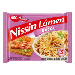MACARRAO INS NISSIN LAMEN BACON