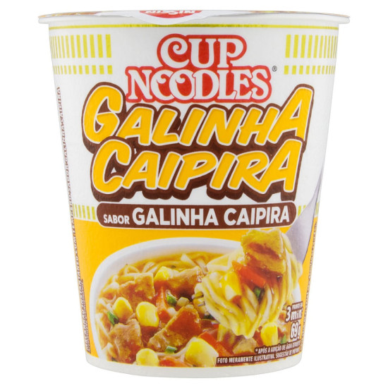 CUP NOODLES NISSIN GALINHA CAIPIRA 69G