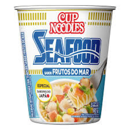 CUP NOODLES NISSIN FRUTOS DO MAR 65G