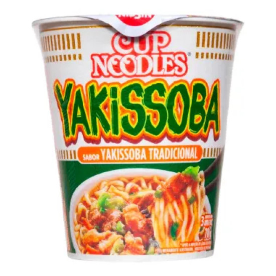 CUP NOODLES NISSIN YAKISSOBA 69G