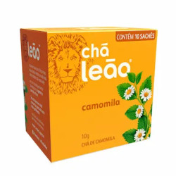 CHA MATE LEAO CAMOMILA COM 10 SACHES