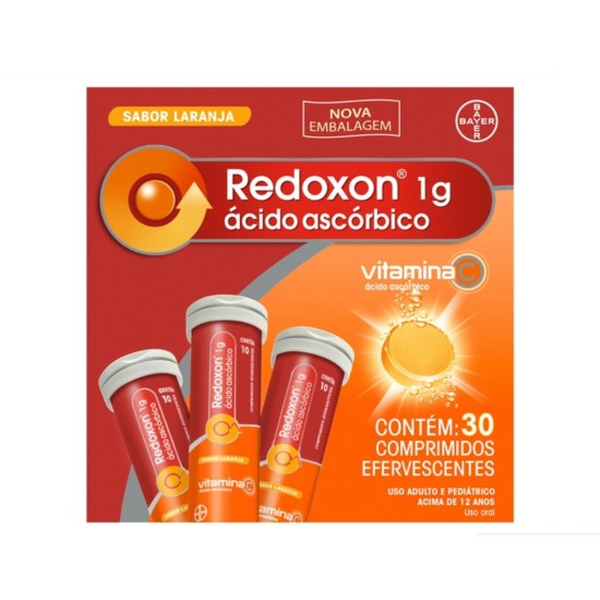 REDOXON 1G LARANJA KIT 3X10COMPRIMIDOS