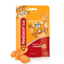 REDOXITOS VITAMINA C LARANJA COM 25 UND