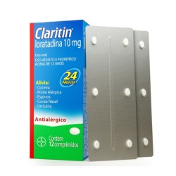 CLARITIN 10MG C/12 COMPRIMIDOS
