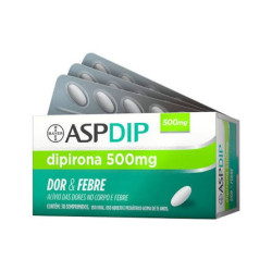 ASPDIP 500MG COM 30 COMPRIMIDOS 