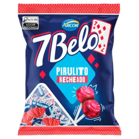 PIRULITO 7 BELO FRAMBOESA 120G