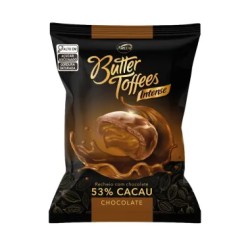 BALA BUTTER TOFFES CHOCOLATE INTENSE AMARGO CACAU 53% 90G