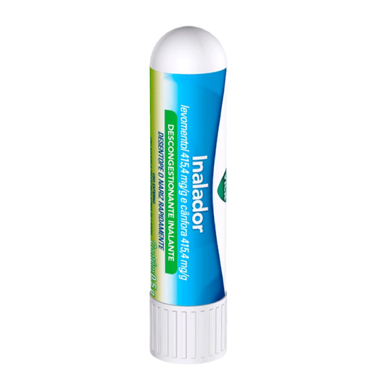 VICK INALADOR MENTOL E CANFORA 0,5 GRAMAS UNIDADE