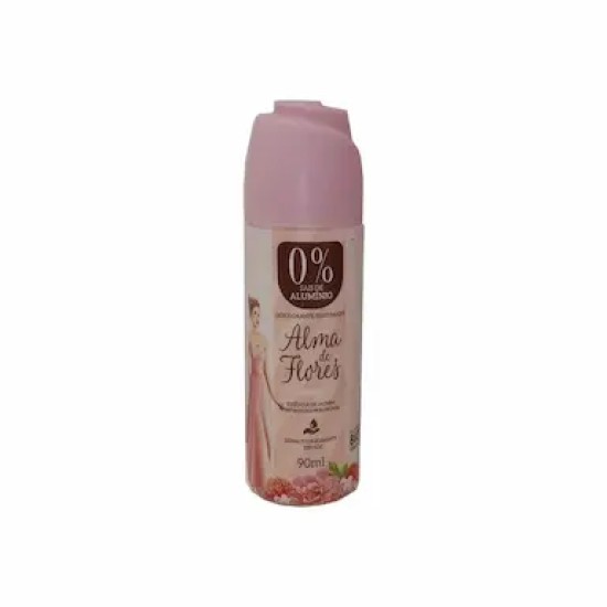 DESODORANTE SPRAY ALMA DE FLORES JASMIM 90ML