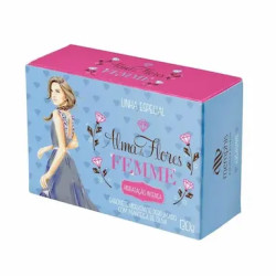 SABONETE BARRA ALMA DE FLORES FLORAL 130G