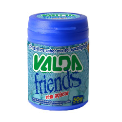 VALDA FRIENDS MENTOL EUCALIPTO S/ACUCAR 50G