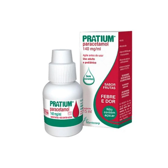 PRATIUM 140MG FRUTAS GTS C/15ML