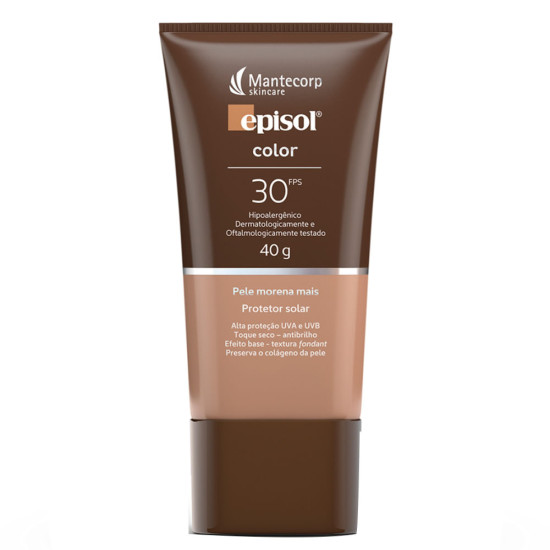 EPISOL COLOR MORENA MAIS FPS30 COM 40G
