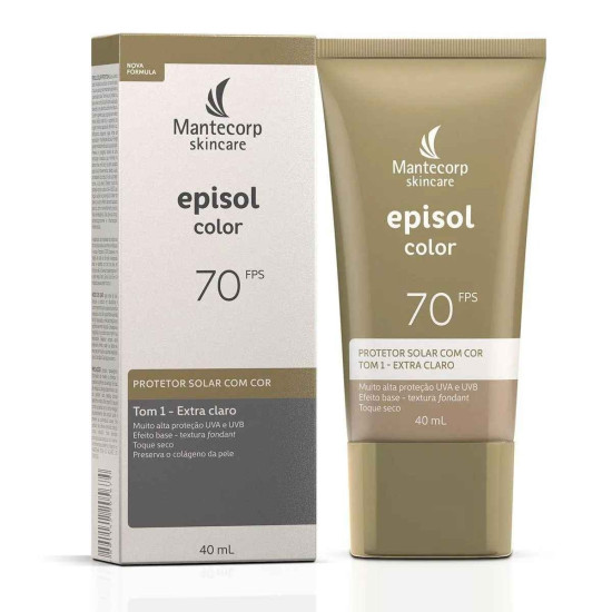 EPISOL COLOR EXTRA CLARA TOM 1 FPS70 COM 40G