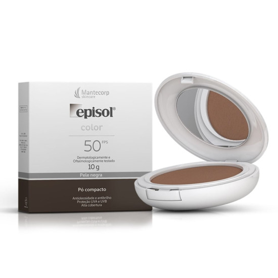 EPISOL COLOR NEGRA PO FPS50 COM 10G