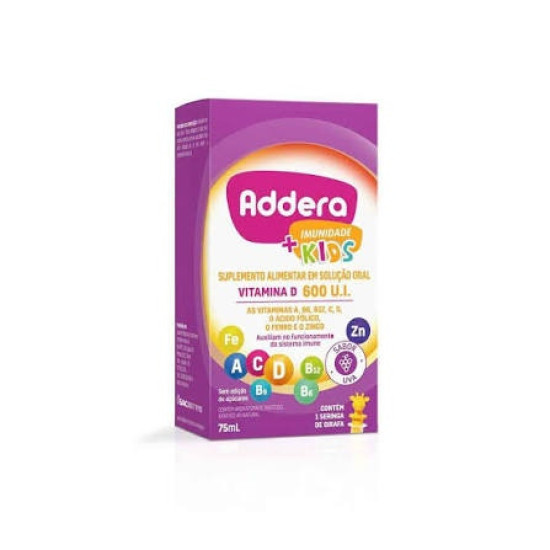 ADDERA+IMUNIDADE KIDS COM 75ML