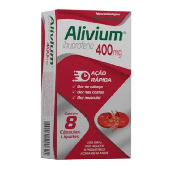ALIVIUM 400MG C/8 CAPSULAS