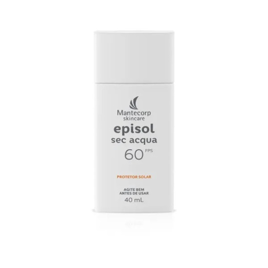 PROTETOR SOLAR FACIAL EPISOL SEC ACQUA FPS60 40ML