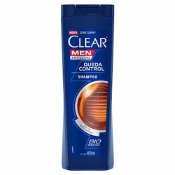SHAMPOO CLEAR MEN ANTI CASPA QUEDA CONTROL 400ML