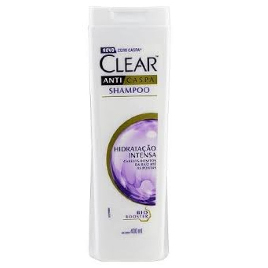 SHAMPOO CLEAR WOMEN ANTICASPA HIDRATANTE INTENSA 400ML