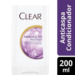 CONDICIONADOR CLEAR ANTICASPA HIDRATANTE INTENSA 200ML
