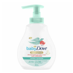 SABONETE LIQUIDO DOVE BABY HIDRATANTE SENSIVEL 200ML