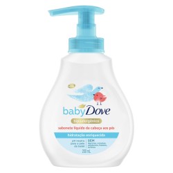SABONETE DOVE BABY LIQUIDO HIDRATANTE ENRIQUECIDA 200ML