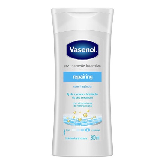 LOCAO HIDRATANTE VASENOL REPARING 200ML