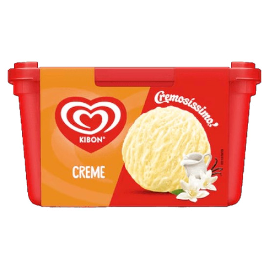 SORVETE KIBON CREMOSISSIMO CREME 1,5L