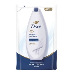 SABONETE LIQUIDO DOVE NUTRICAO PROFUNDA REFIL 200ML