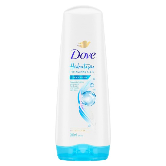 CONDICIONADOR DOVE HIDRATANTE INTENSA OXIGENIO 200ML