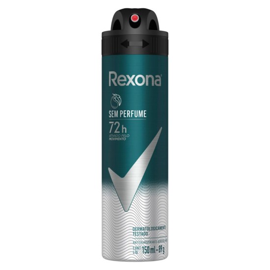 DESODORANTE AEROSOL SOL REXONA MEN S/PERFUME 150ML