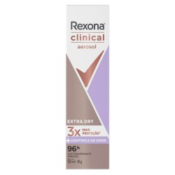 DESODORANTE AEROSOL SOL REXONA FEM CLINICAL CLEAN EXTRA DRY 150ML