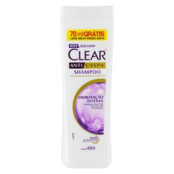 SHAMPOO CLEAR WOMEN ANTICASPA HIDRAT INTENSA 400ML