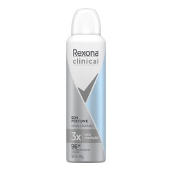 DESODORANTE AEROSOL SOL REXONA CLINICAL S/PERFUME 150ML