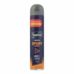 DESODORANTE AEROSOL SOL SUAVE MEN SPORT FRESH 200ML