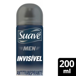 DESODORANTE AEROSOL SOL SUAVE MEN INVISIBLE 200ML