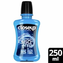 ENXAGUANTE BUCAL CLOSEUP PROTEÇÃO 360 FRESH 250ML