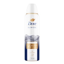 DESODORANTE AEROSOL SOL DOVE FEM CLINICAL CLEAN ORIGINAL 150ML