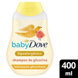 SHAMPOO DOVE BABY HIDRATACAO GLICERINADA 400ML