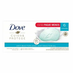KIT SABONETE DOVE CUIDA E PROTEGE 90G C/6 UND